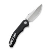 Civivi Bluetick Black G10 Folding Knife, Satin 14C28N by Bryan Montalvo (C23050-1)