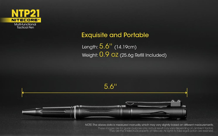 Nitecore NTP21 tactical pen