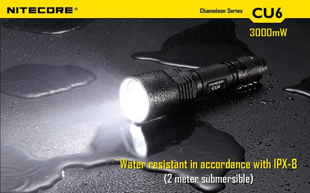 Nitecore CU6 Chameleon Flashlight (Ultraviolet) 440 lumens