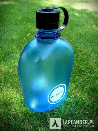 Nalgene Oasis 1L Manner Bottle - Blue