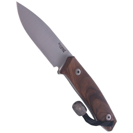 LionSteel Bushcraft Walnut / Satin Blade knife (M1 WN)