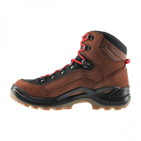 Lowa Renegade GTX Mid boots - mahogany/red