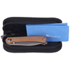 Sencut Scepter Brown Micarta Folding Knife, Stonewashed 9Cr18MoV (SA03D)