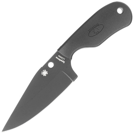 Spyderco Subway Bowie Black FRN Black LC200N Plain (FB48PBBK)