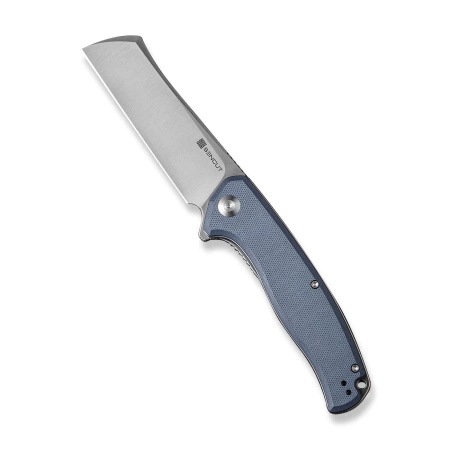 Sencut Traxler Neutral Blue G10, Satin 9Cr18MoV Folding Knife (S20057C-2)