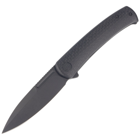 Civivi Cetos Black Micarta Coarse / Stainless, Black Stonewashed 14C28N (C21025B-2) knife