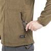 Helikon Alpha Hoodie Grid Fleece Sweatshirt - Olive Green