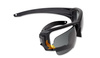 ESS - Rollbar Tactical Subdued Logo Eyewear Kit - Black - Clear / Smoke Gray - EE9018-05