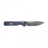 KNIVESPL - The First CPM MagnaCut folding knife, blue G10, Stonewashed/Satin