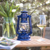 Oil lamp - Feuerhand Hurricane Lantern 276 - Blue