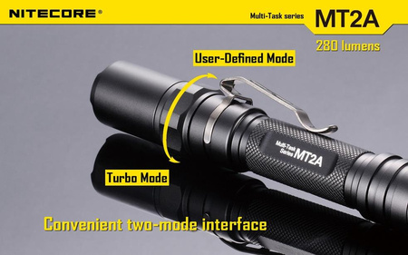 Nitecore MT2A Multi-Task Flashlight 280 Lumen