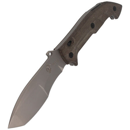 FOX Tracker Knife Mesquaki Micarta Green Folder 135mm (FX-500)