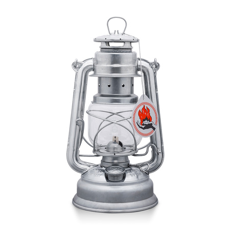 Feuerhand kerosene lamp - Gift set with fuel and stand - Zinc