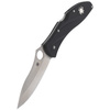 Spyderco Centofante 3 Black FRN Plain Folding Knife - C66PBK3