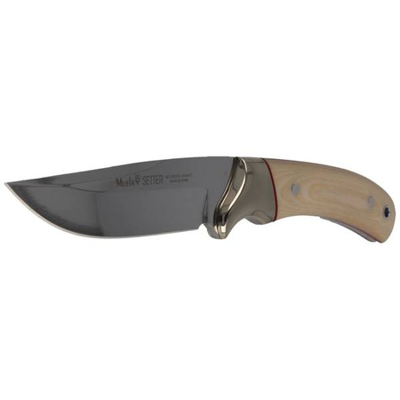 Muela Full Tang Beige Micarta 110mm Hunting Knife (SETTER-11B)