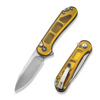 Civivi Button Lock Elementum II Folding Knife Polished Ultem, Satin Nitro-V (C18062P-7)