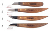 Carving knife set - Narex Profi 4 pcs (869100)