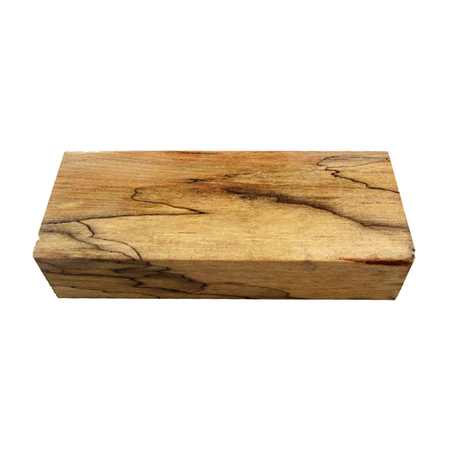 Stabilized Birch Wood with Mushroom - Block