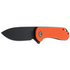 CIVIVI Elementum Flipper Orange G10, Black Stonewashed (C907Y) knife