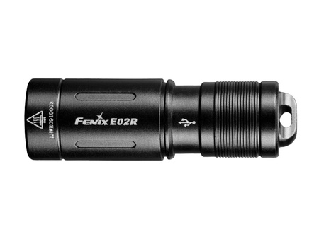 Fenix E02R flashlight black