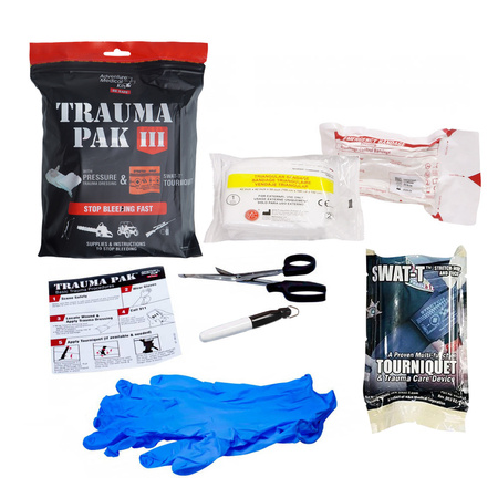 SOL - Adventure Medical Kits - First Aid Kit Trauma Pak III - 2064-0298