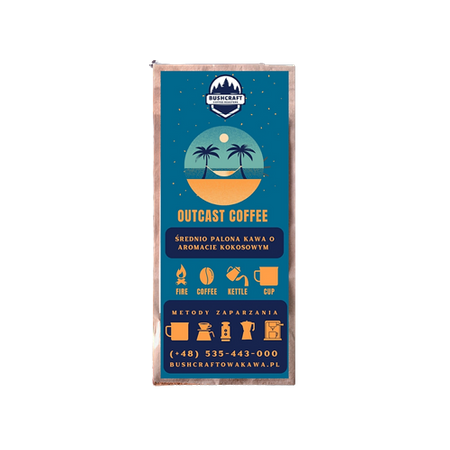 Bushcraft Coffee Roasters - Outcast ground coffee - 250g