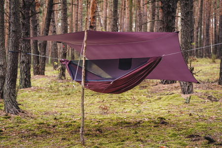 Lesovik DRAKA Burgundy ron hammock