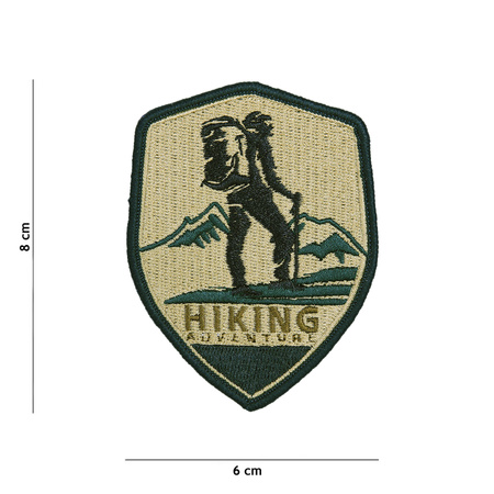 Fosco Industries - Hiking Adventure embroidered patch