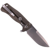 LionSteel SR22 Titanium Bronze, Satin Blade Folding Knife (SR22 B)