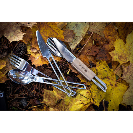 Primus - Steel Cutlery Essentials - Campfire Cutlery Set