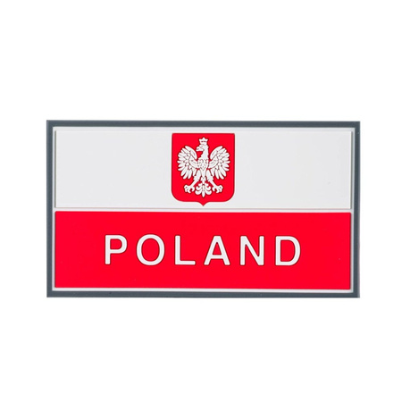 Helikon - PVC patch - Polish flag with emblem - Color