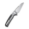 Civivi Sentinel Gray/Black, Stonewashed K110 knife (C22025B-2)