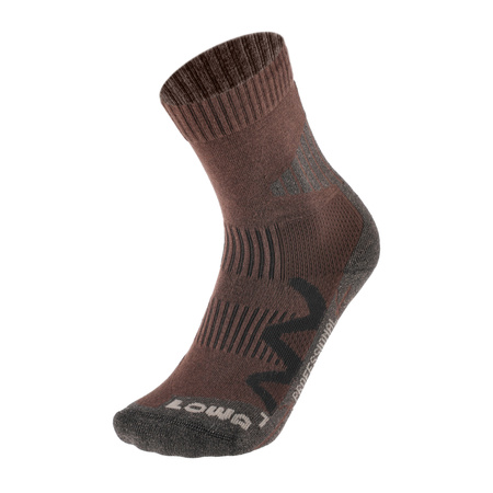 LOWA 3-Season Pro socks - dark brown