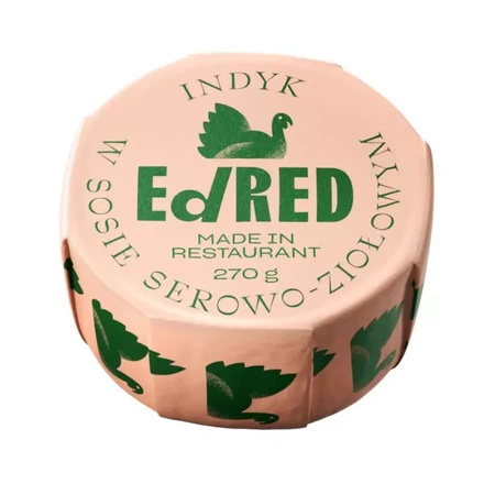 EdRed - Turkey dish with cheese and herb sauce 270g