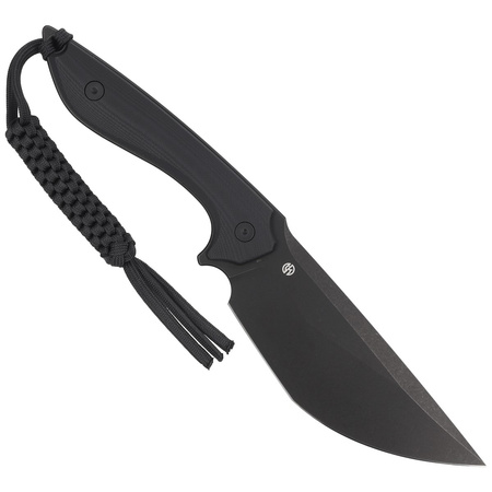 Civivi Concept 22 Black G10, Black Stonewashed D2 knife by Tuffknives - Geoff Blauvelt (C21047-1)