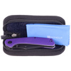 Sencut Actium Purple G10, Black Stonewashed D2 Folding Knife (SA02D)