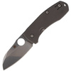 Spyderco Techno 2 Titanium Plain Folding Knife (C158TIP2)