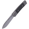 LionSteel bestMAN Carbon Fiber Folding Knife, Drop Blade (BM2 CF)