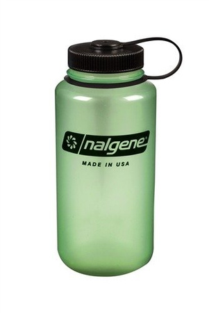 Nalgene Everyday 1L Widemouth Bidon Bottle - Glow Green Sustain