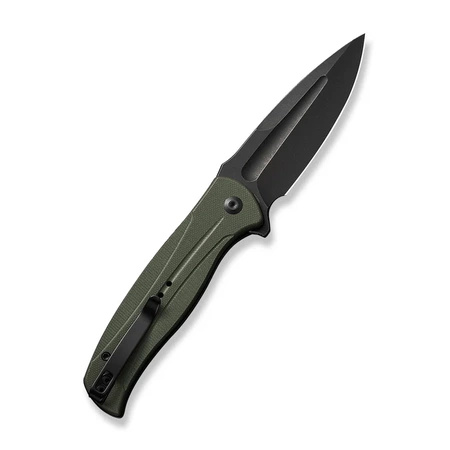 Civivi Incindie OD Green G10 Folding Knife, Black Stonewashed (C23053-2)