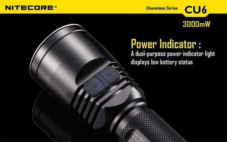 Nitecore CU6 Chameleon Flashlight (Ultraviolet) 440 lumens