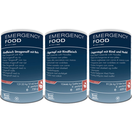 Trek'n Eat - Emergency Food - 1 Month Food Package - Meat