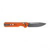KNIVESPL - The First Sandvik 14C28N folding knife, orange G10, Stonewashed/Satin