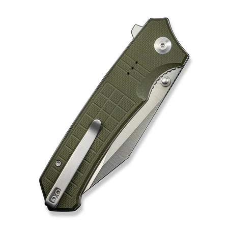 Civivi Tacticorix OD Green G10 Folding Knife, Satin Nitro-V (C23055-2)