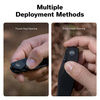 Civivi Clingman Black G10, Black Stonewashed Nitro-V Folding Knife by Taylor Martin Best Damn EDC (C23065-1)
