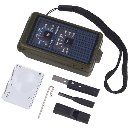 Dingo Green Outdoor Compass with Outdoors Accessories - Barbaric Martinez Albainox (33755)