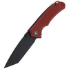 CIVIVI Brazen Burgundy G10 knife, Black Stonewashed (C2023B)