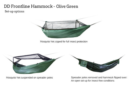 DD Hammocks Frontline Hammock - Olive
