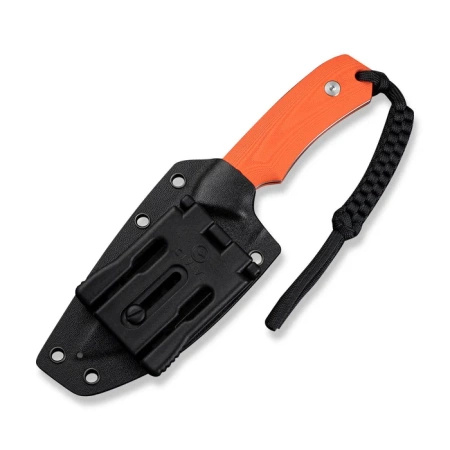 CIVIVI Gander Orange G10 knife, Satin 14C28N by Matt Gentry (C24058B-1)
