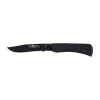 Antonini Old Bear Total Black Combo Folding Knife 190 mm black